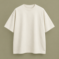Blank ivory oversized T-shirt